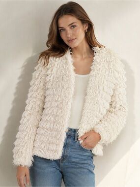 Vintage Side Effects Knit Cardigan Sweater M